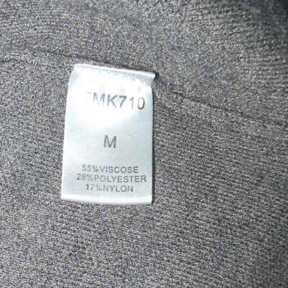 THML Open Cardigan Fringe Trim Sleeve Size M - Picture 3 of 7